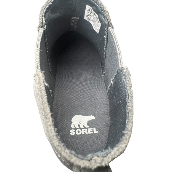 Sorel Women's Size 9.5 Evie II Chelsea Waterproof Bootie - Quarry/Grill Gray - Picture 16 of 16